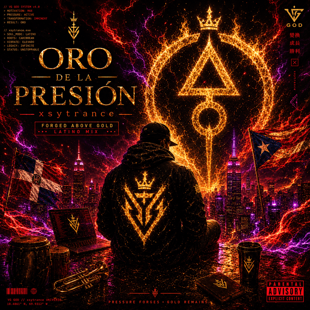 Oro De La Presión (Forged Above Gold)